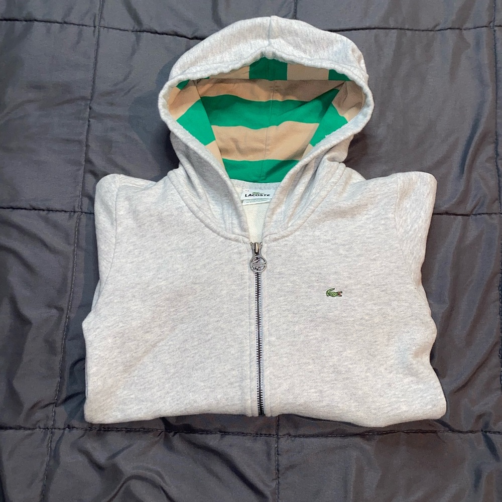 Lacoste Zip Up Hoodie